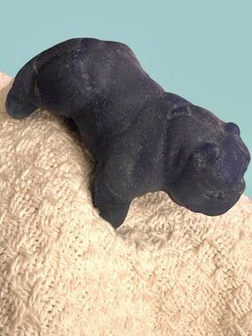 Blue Aventurine Crystal PitBull